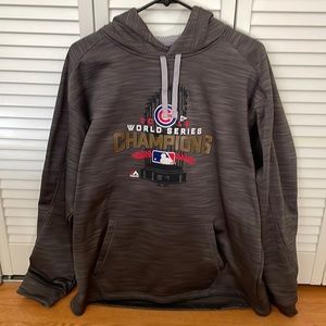 Majestic Chicago Cubs World Series Hoodie